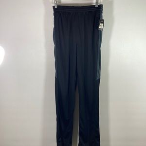 Athletic Works Elastic DrawString Waist Black & Gray Pants Size S New With Tag